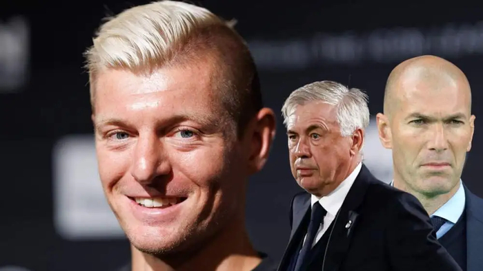 2选1！克罗斯：在安切洛蒂和齐达内之间，我选择安切洛蒂|托尼·克罗斯|齐内丁·齐达内|皇马|皇家马德里|球员_新浪体育_新浪新闻